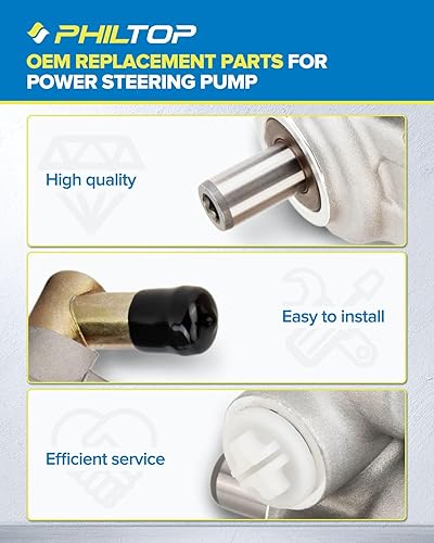 Miniatura 177 de PHILTOP Bomba de dirección asistida 20-806 OE apta para Aveo5 2007 2008, Aveo 2008, bomba de asistencia asistida 96801443, bombas de dirección