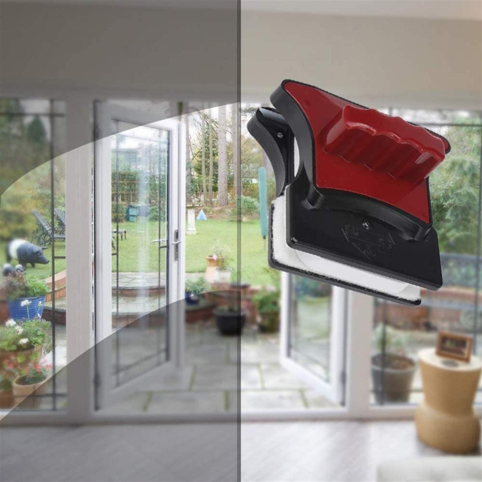 Limpiador de Ventanas magnéticas de Doble Cara, limpiaparabrisas de Vidrio Cepillos de Limpieza for Lavar Ventanas Herramientas de Limpieza de hogares