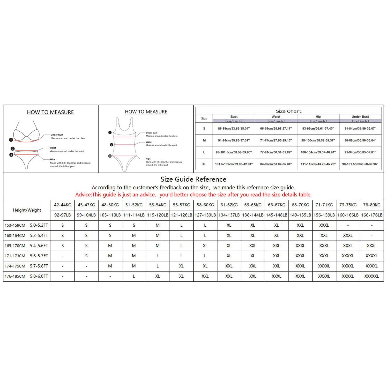 Generisch Bikini à franges, maillot de bain 4 pièces avec protection solaire, tankini vêtements de plage