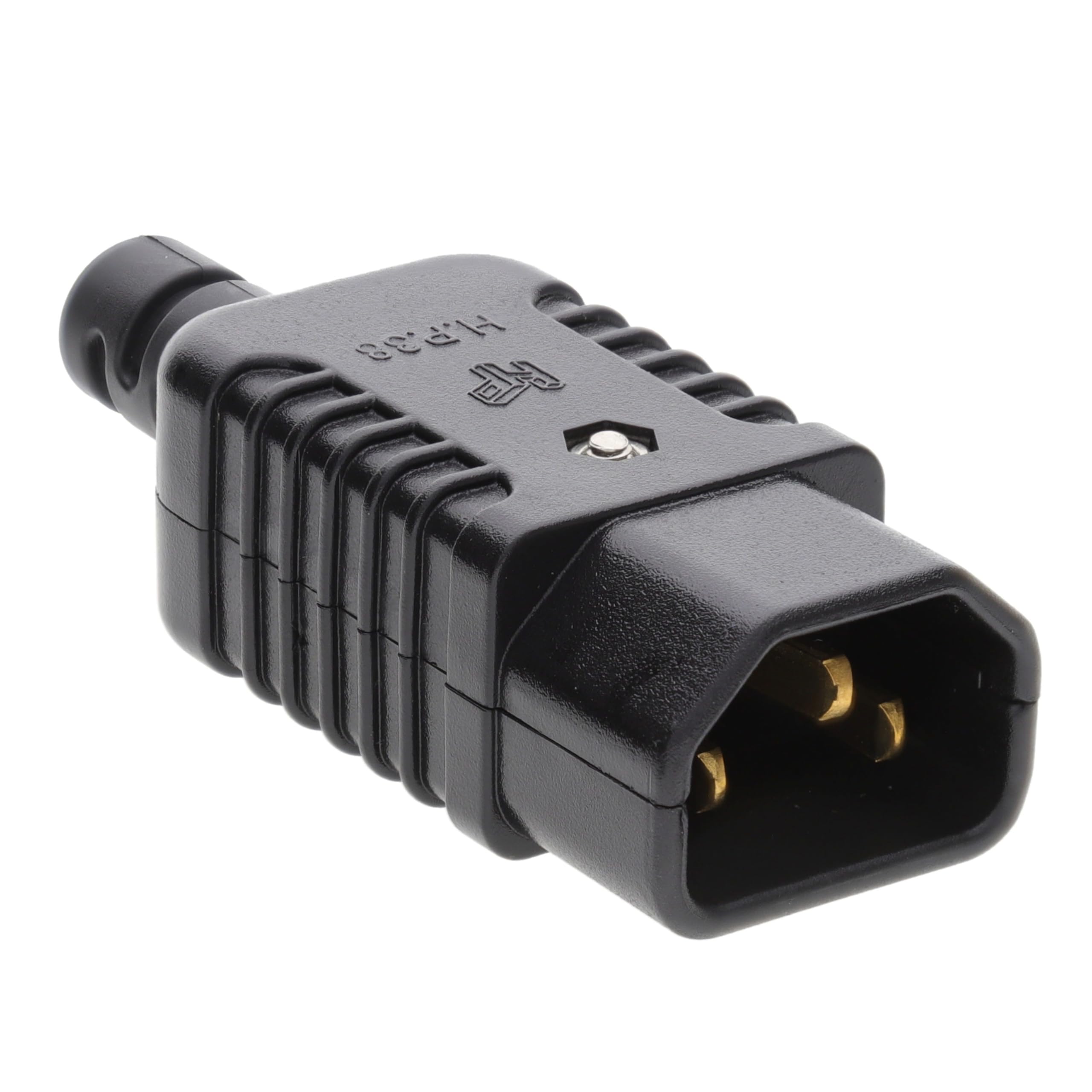 Kenable Heavy Duty Rewireable Iec C14 Kettle Lead Male Inline Plug 10A 230V