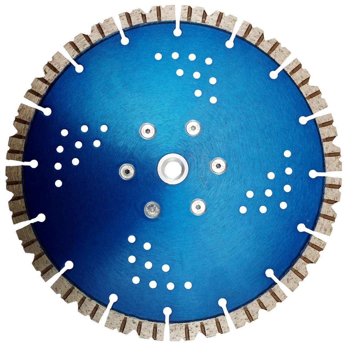 Werkmax Starmax M14 - Disco de diamante para amoladora angular (230 mm de diámetro, 12 mm)