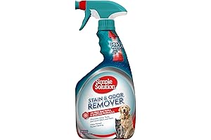 Simple Solution Enzymatic Pet Stain and Odor Remover: Powerful Pro-Bacteria Cleaning for a Spotless Home