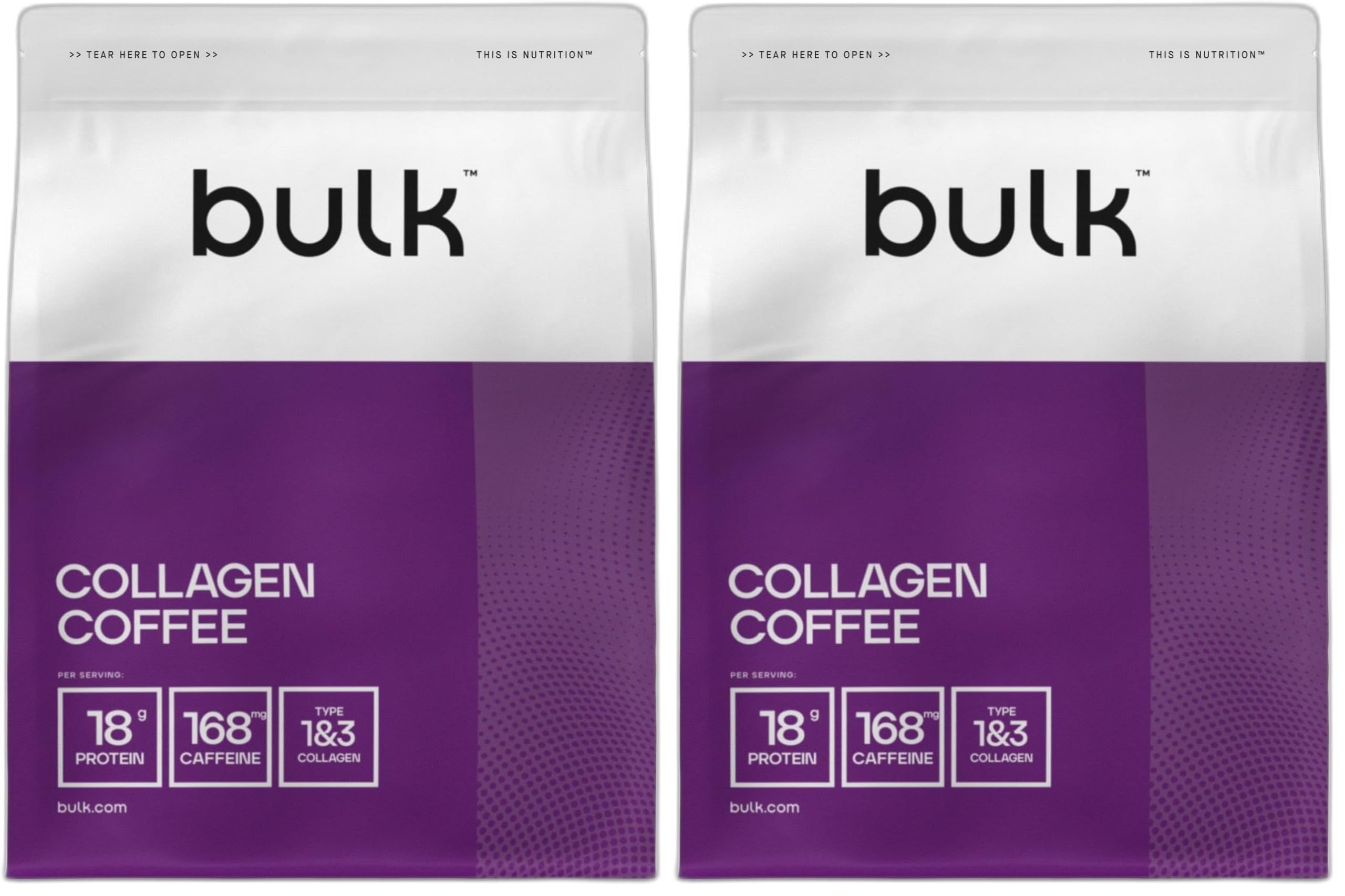 Bulk Kollagen-Kaffee, 500 g, Verpackung Kann Variieren (Packung mit 2)