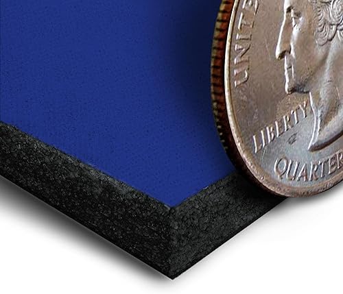 Miniatura 5 de Coverking - Funda de asiento delantero 5050 para modelos selectos de Nissan Frontier, color azul y negro