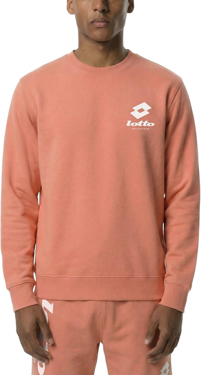 LOTTO Men's Invitational Organic Cotton Crewneck Sweater