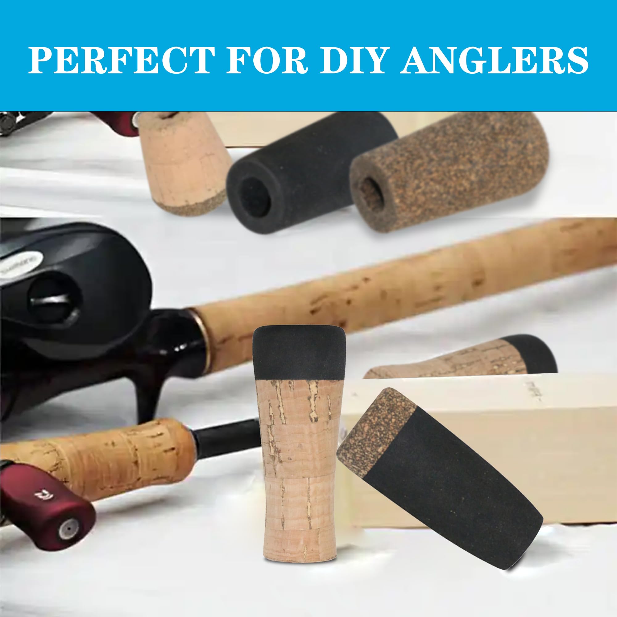 best cork fishing pole Rod Butt Composite Rods Butt,DIY for Building,Caps for River Fishing Rods (A-id-0.39'') : Sports & Outdoors Morris Lures 102mm Aluminum Alloy Fishing Size:LT 2500D-XH American value