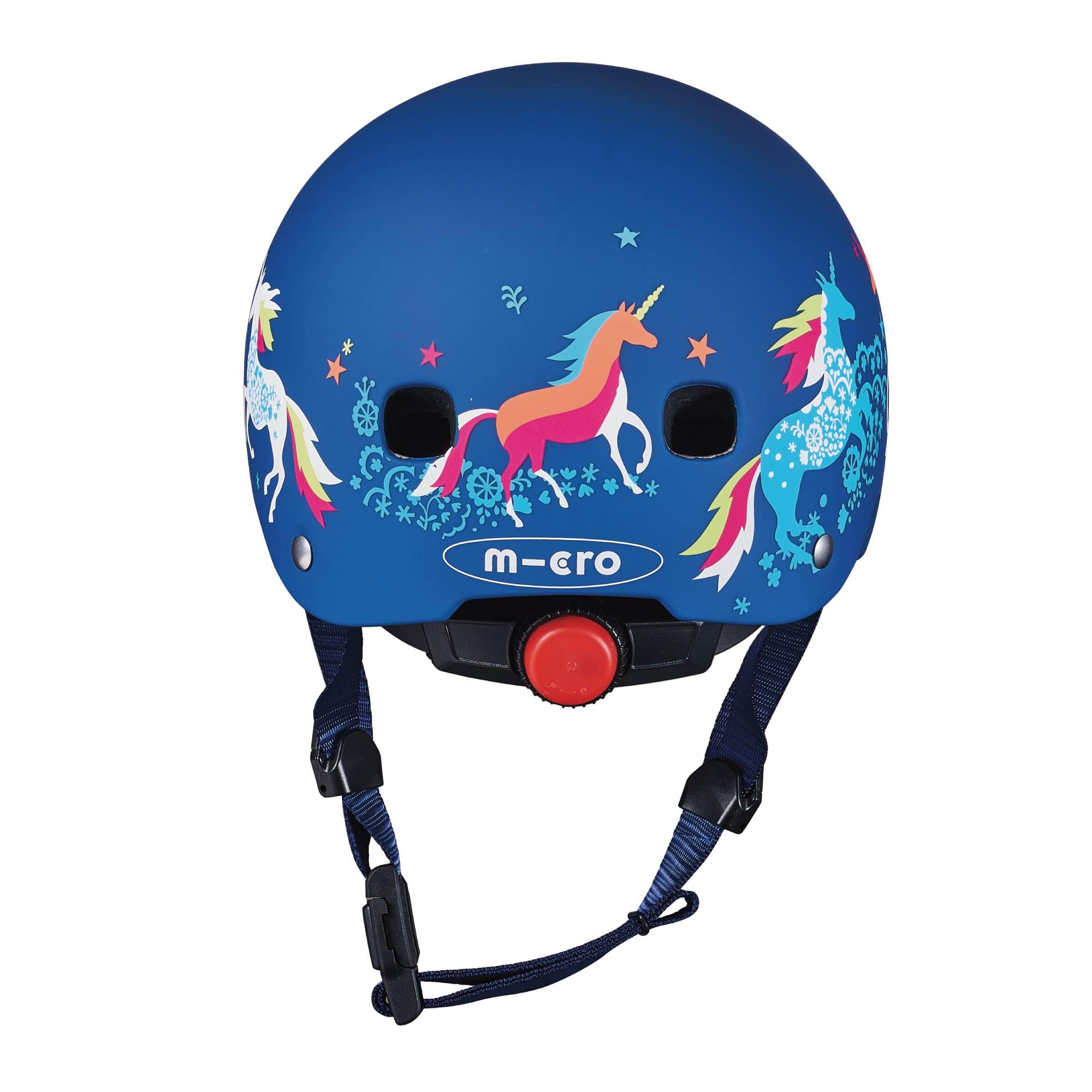 Micro Casco Infantil Patinete Bicicleta Ultraligero 250g Cierre Magnético Luz Trasera 3 Posiciones