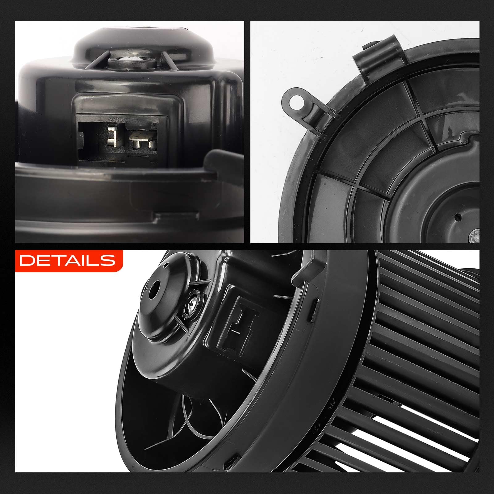 Frankberg Motore del ventilatore Ventilatore del riscaldamento Compatibile con Qashqai +2 I J10 NJ10 X-Trail T31 Rogue Replace# 27225EN000, 27225EN00B