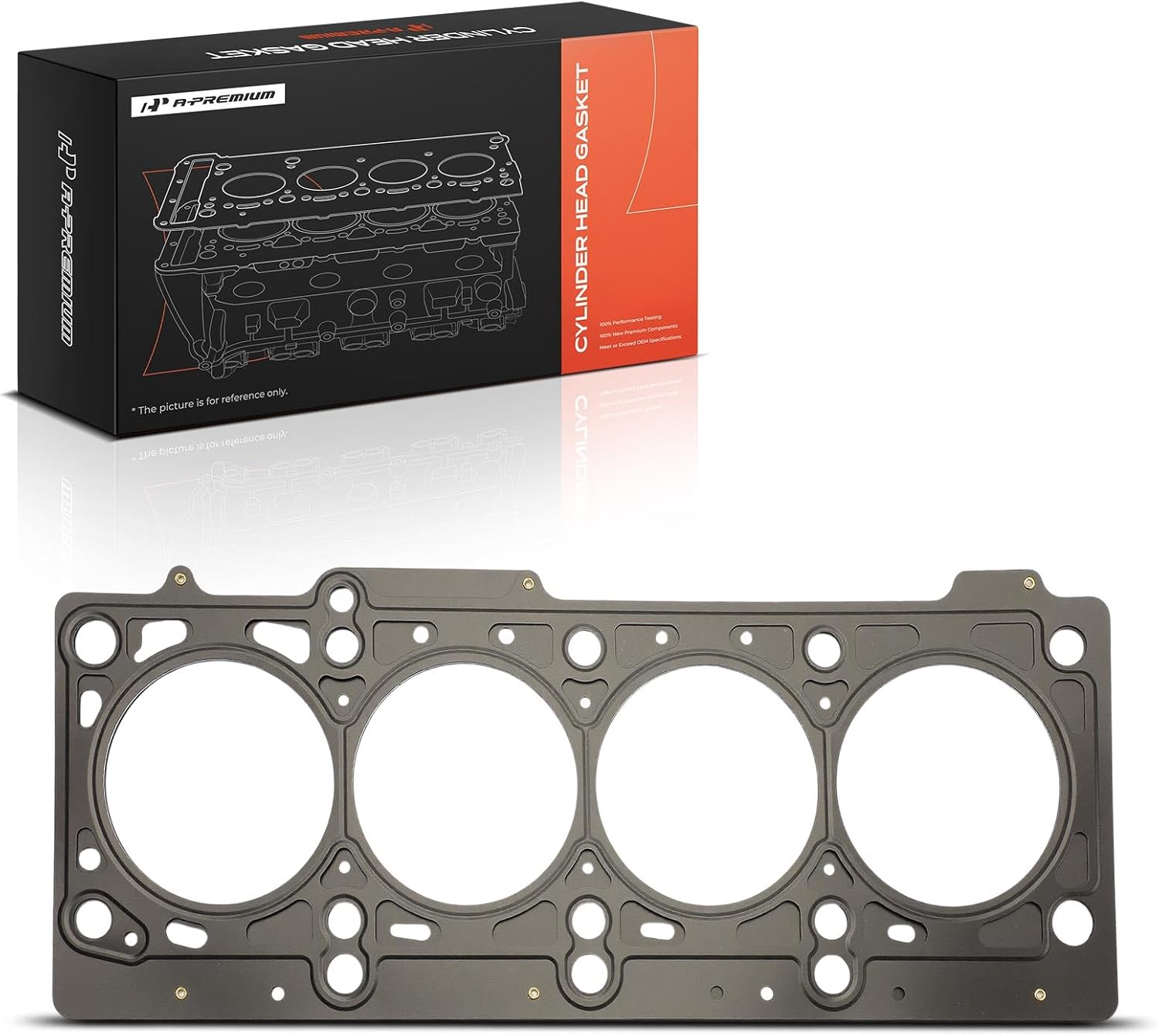 A-Premium L4 2.4L Engine Cylinder Head Gasket Compatible with Chrysler PT Cruiser 2001, Multi-Layer Steel