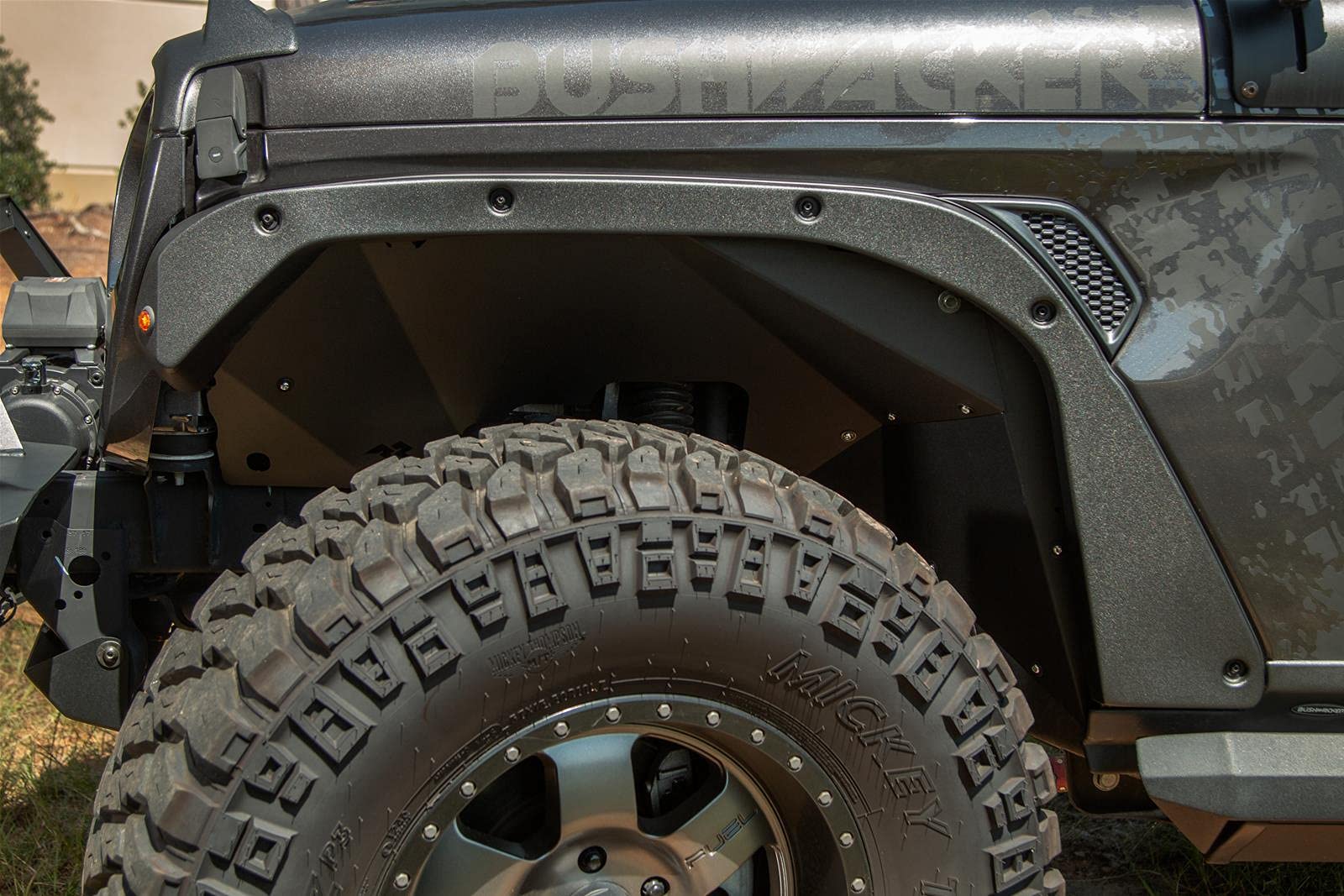 Buy Bushwacker 14096 Trail Armor Fender Flare Delet Kit fits 2018