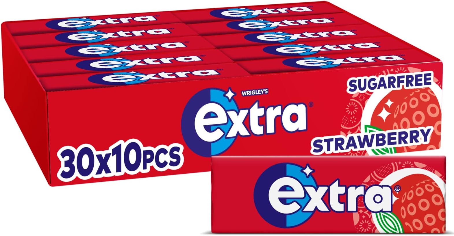 Extra Strawberry Chewing Gum