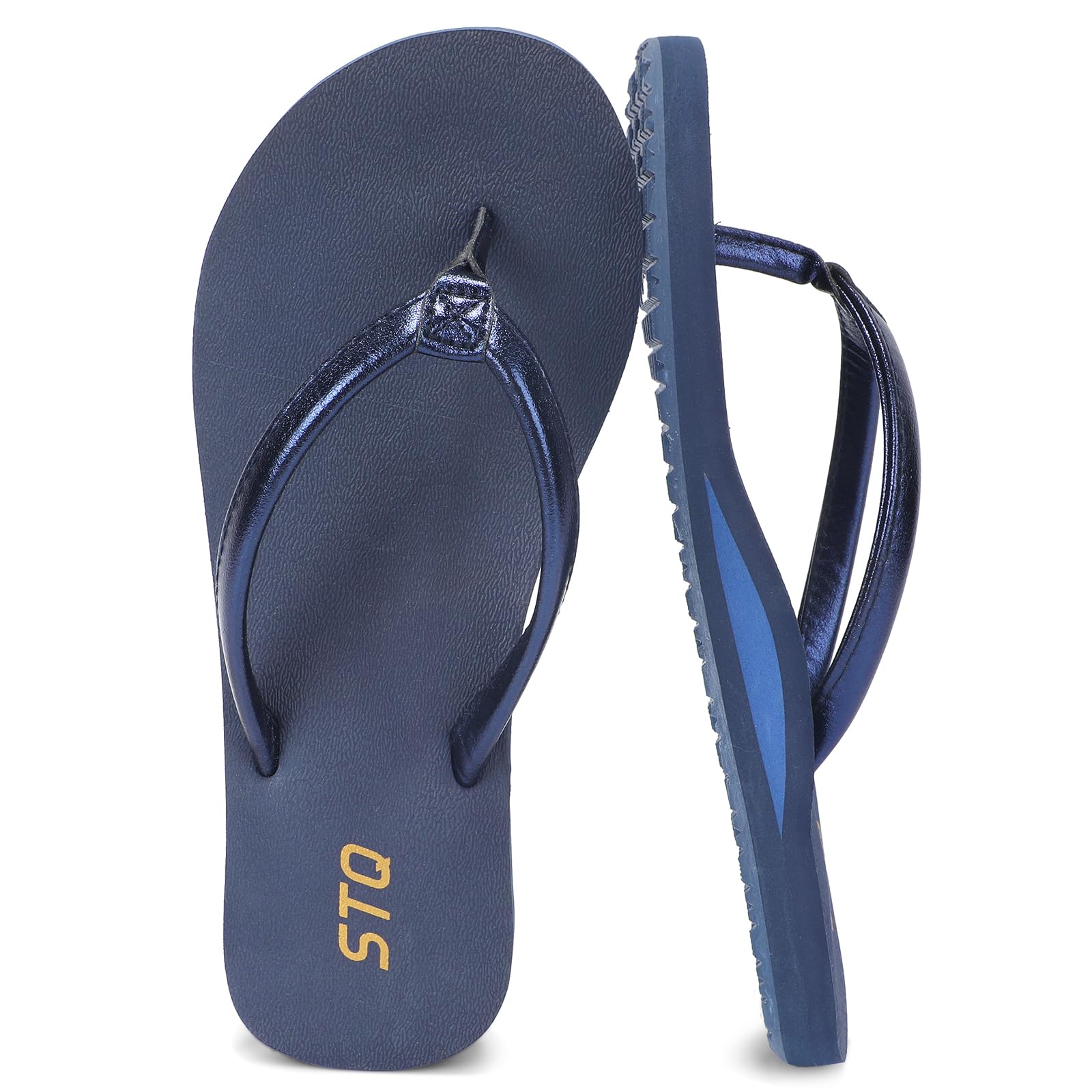 STQ Orthopedic Flip Flops for Women丨Beach Sandals with Arch Support for Plantar Fasciitis Relief