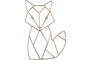 NoJo Fox Shaped Wire Wall Décor Emphasizes Rustic Nursery Ambiance