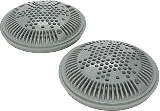 Hayward WG1030AVDGRPAK2 Dark Gray Dual Suction Flow Drain Cover and Frame