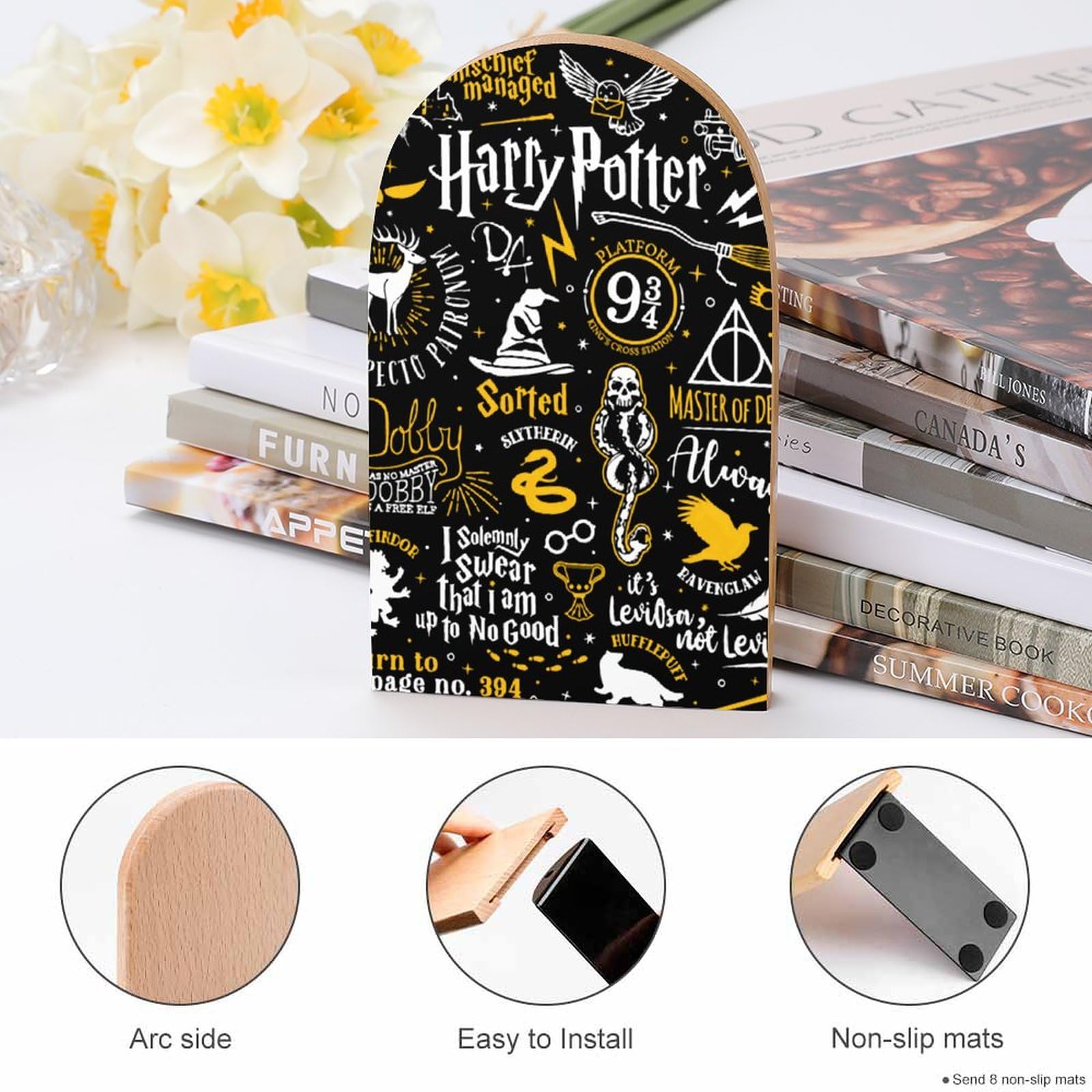 Amazon.co.jp: ハリーポッター ブックエンド 本立て ブック