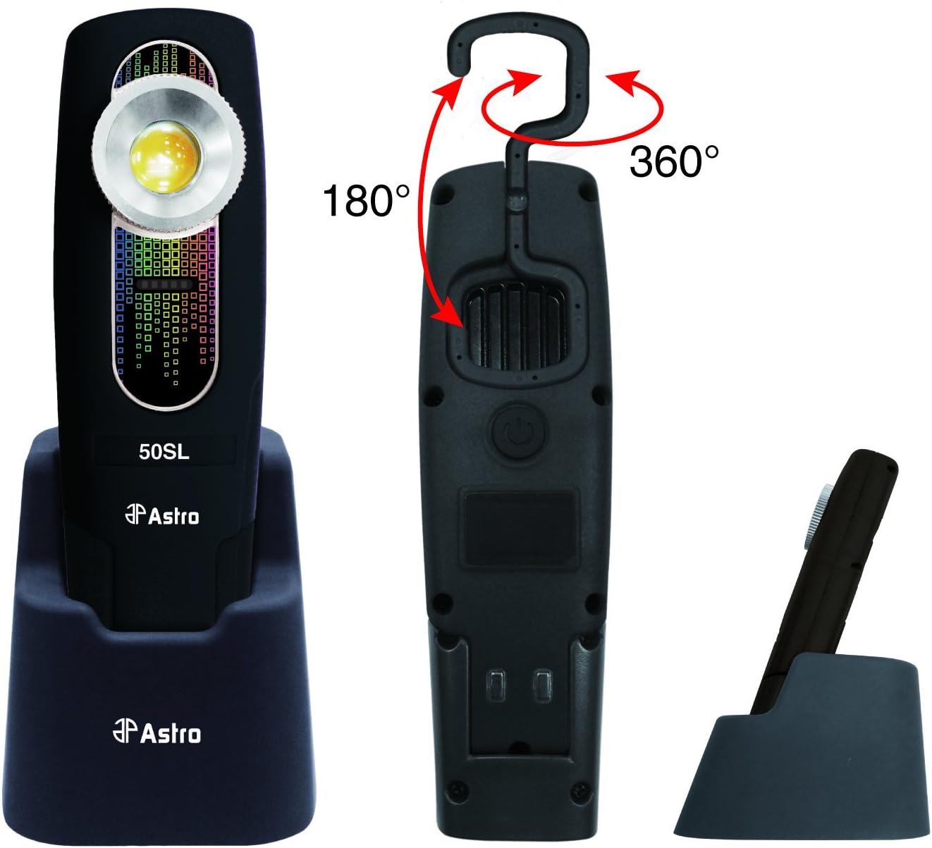 Astro 400 Lumen Handheld LED Color Match Light with Magnetic Base
