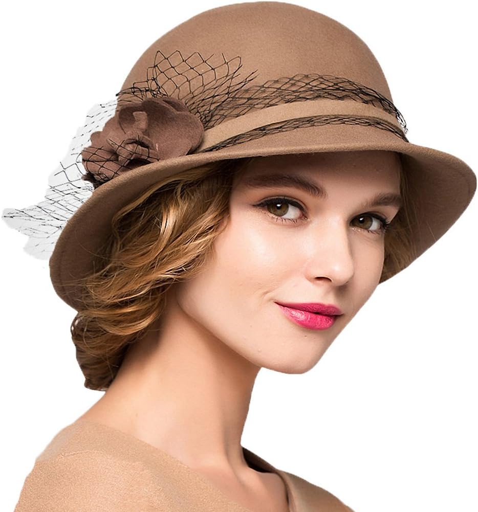 Maitose™ Women's Wool Felt Bowler Hat