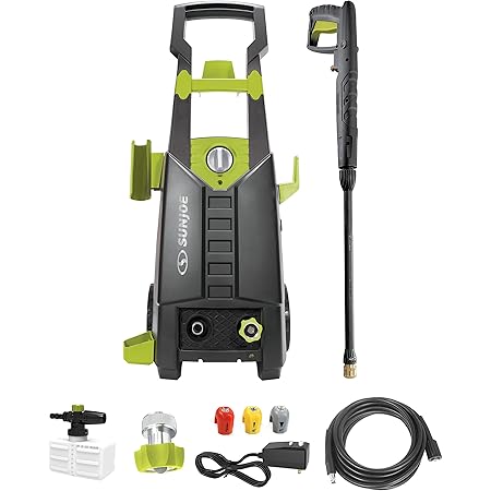 Sun Joe SPX2688-MAX Electric High Pressure Washer for Cleaning Your RV, Car, Patio, Fencing, Decking and More w/ Foam Cannon