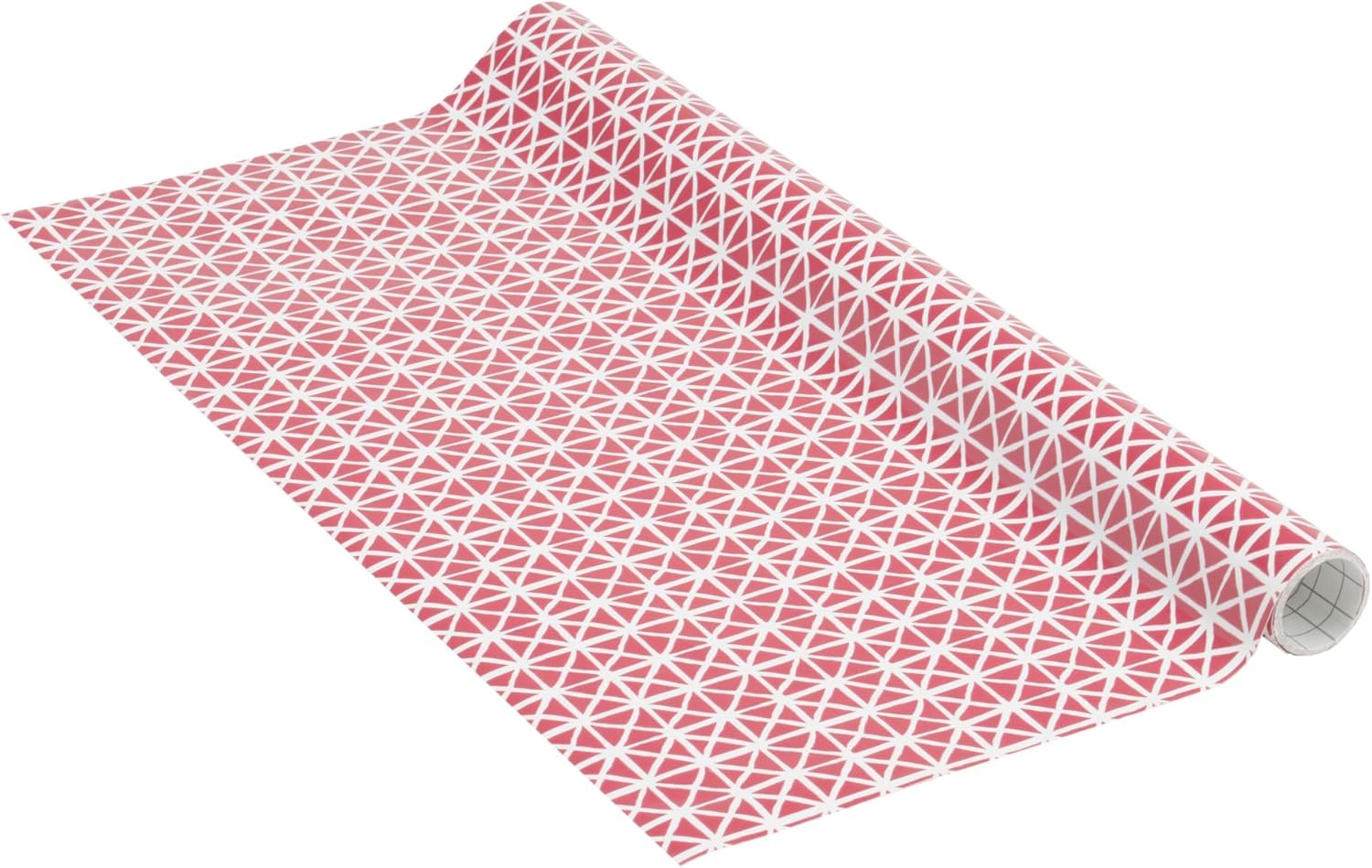 Venilia 54775 Adhesive Film Monica Grey Geometric Motif Retro Pattern Decorative Film Furniture Film Wallpaper Self-Adhesive Film PVC No Phthalates 67.5 cm x 1.5 m Thickness 0.095 mm