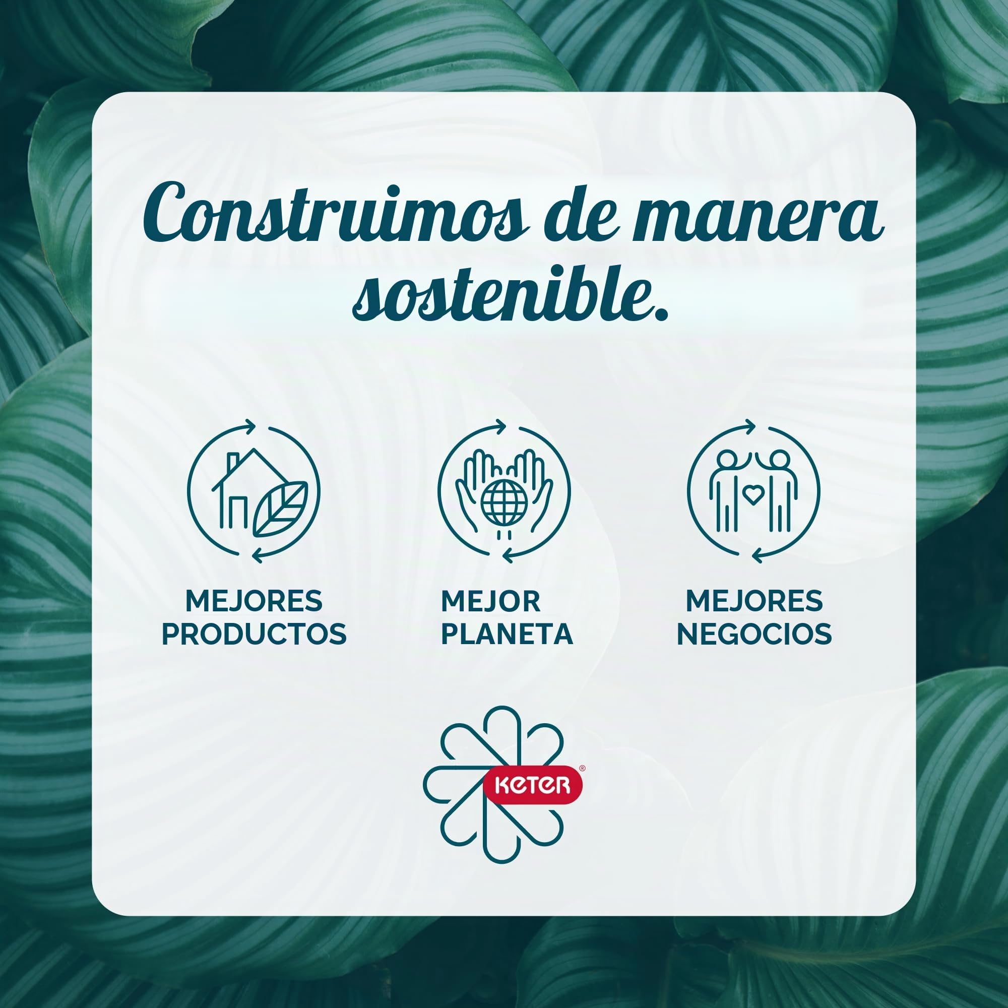 KETER Manor - Cobertizo de almacenamiento exterior, fabricado en resina, ideal para guardar muebles y herramientas de jardín, accesorios de bicicletas, sillas de playa, un cortacésped (gris y blanco, 1,22 x 1,83 m)