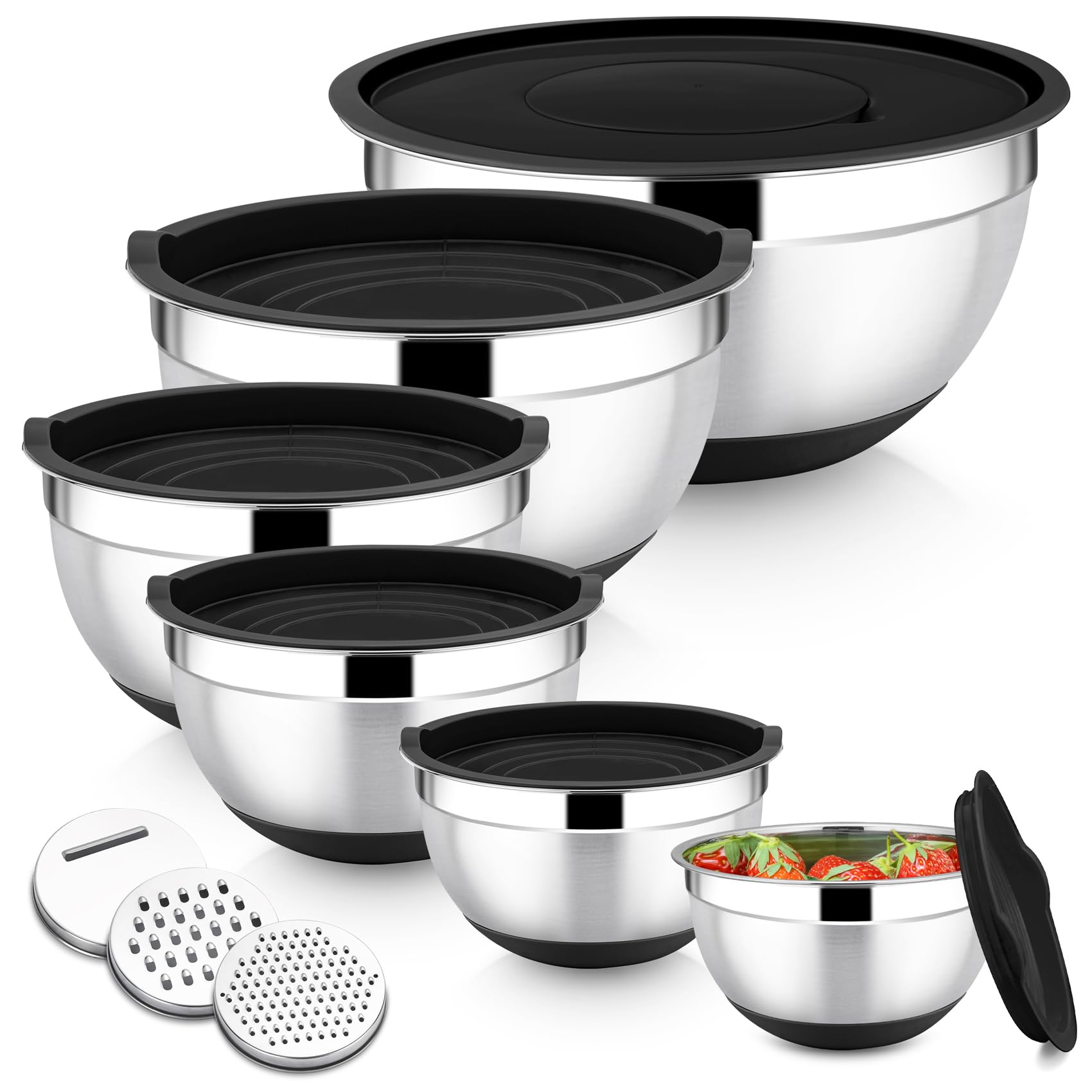 Onader Stainless Steel Mixing Bowls