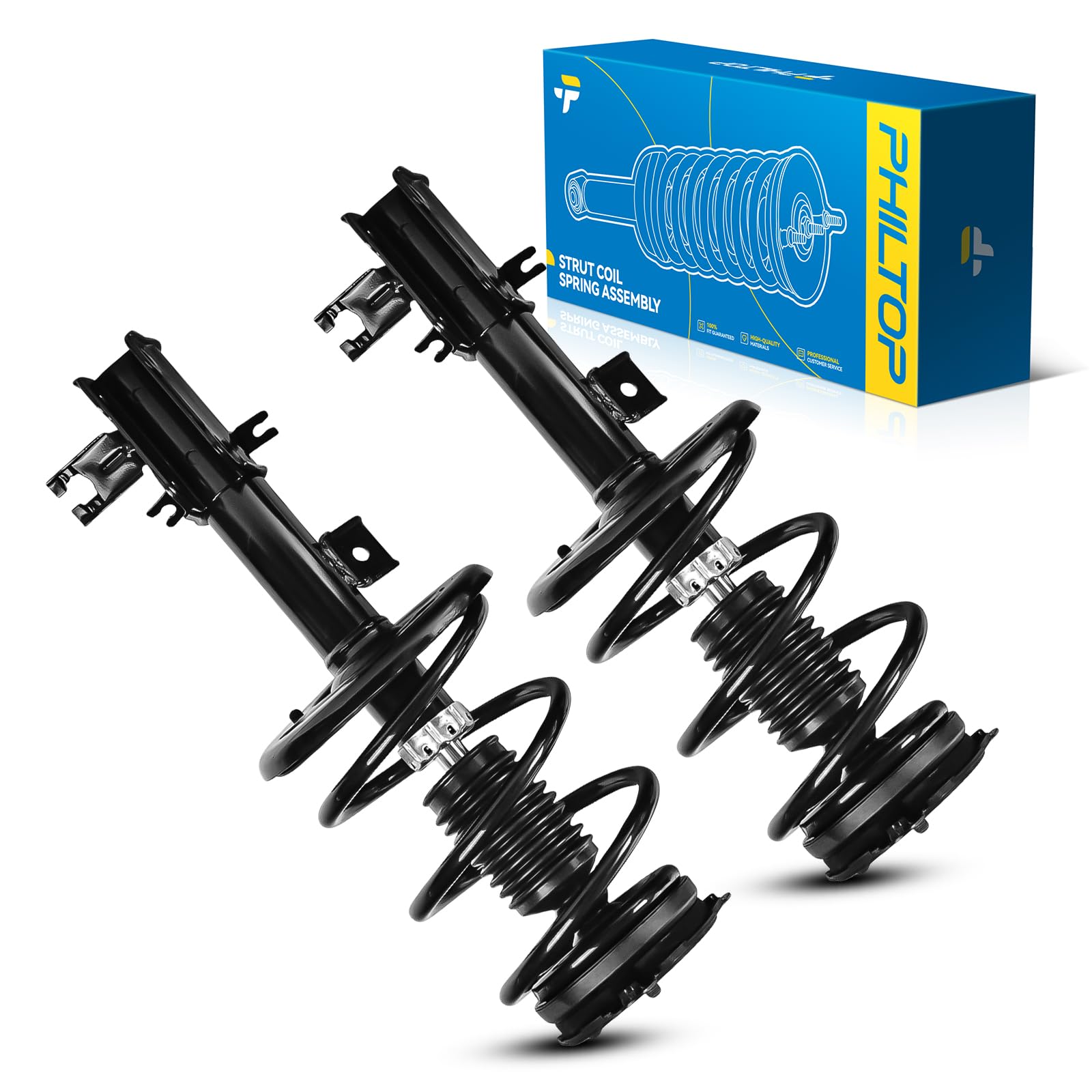 Photo 1 of ?PHILTOP Front Struts Set for 2013-2018 Altima Sedan 172901/172902 - Direct Replacement Shock Assembly