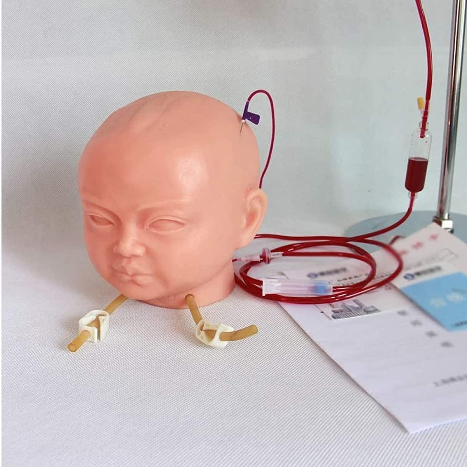 Modello didattico di manichino - Simulatore di Cura del cordone ombelicale per la Cura del Neonato - Manichino per Persona anziana Che assiste Il Bambino - Simulatore Infermieristico avanzato del co