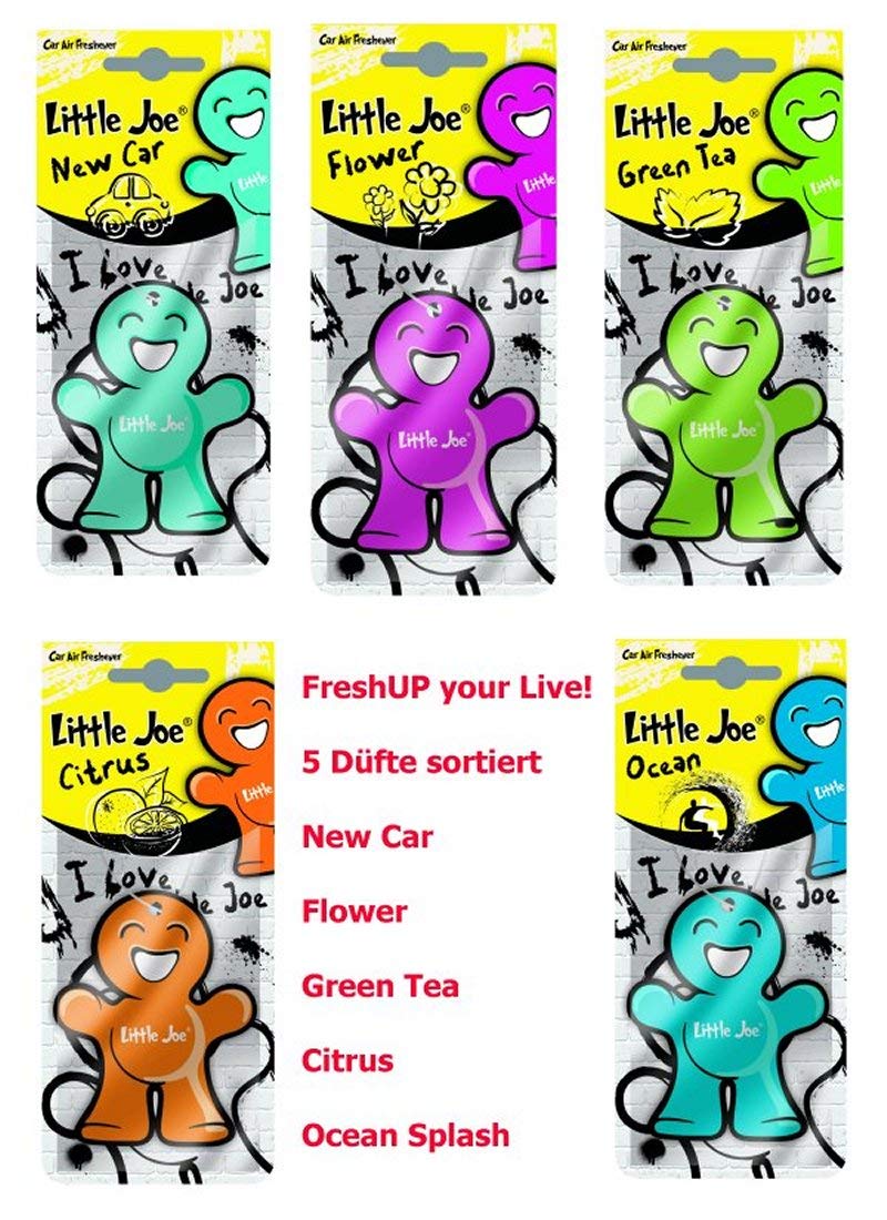 Buy Little Joe, 2D Car Air Freshener Hanging Assorted Fragrances Pack