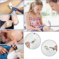 Vista 5 de Kit de primeros auxilios para el hogar, automóvil, campamento, senderismo, suministros de emergencia, bolsa pequeña y compacta para la escuela al