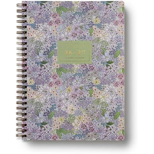RIFLE PAPER CO. Mimi 2026-2027 17-Month Academic Softcover Spiral Planner