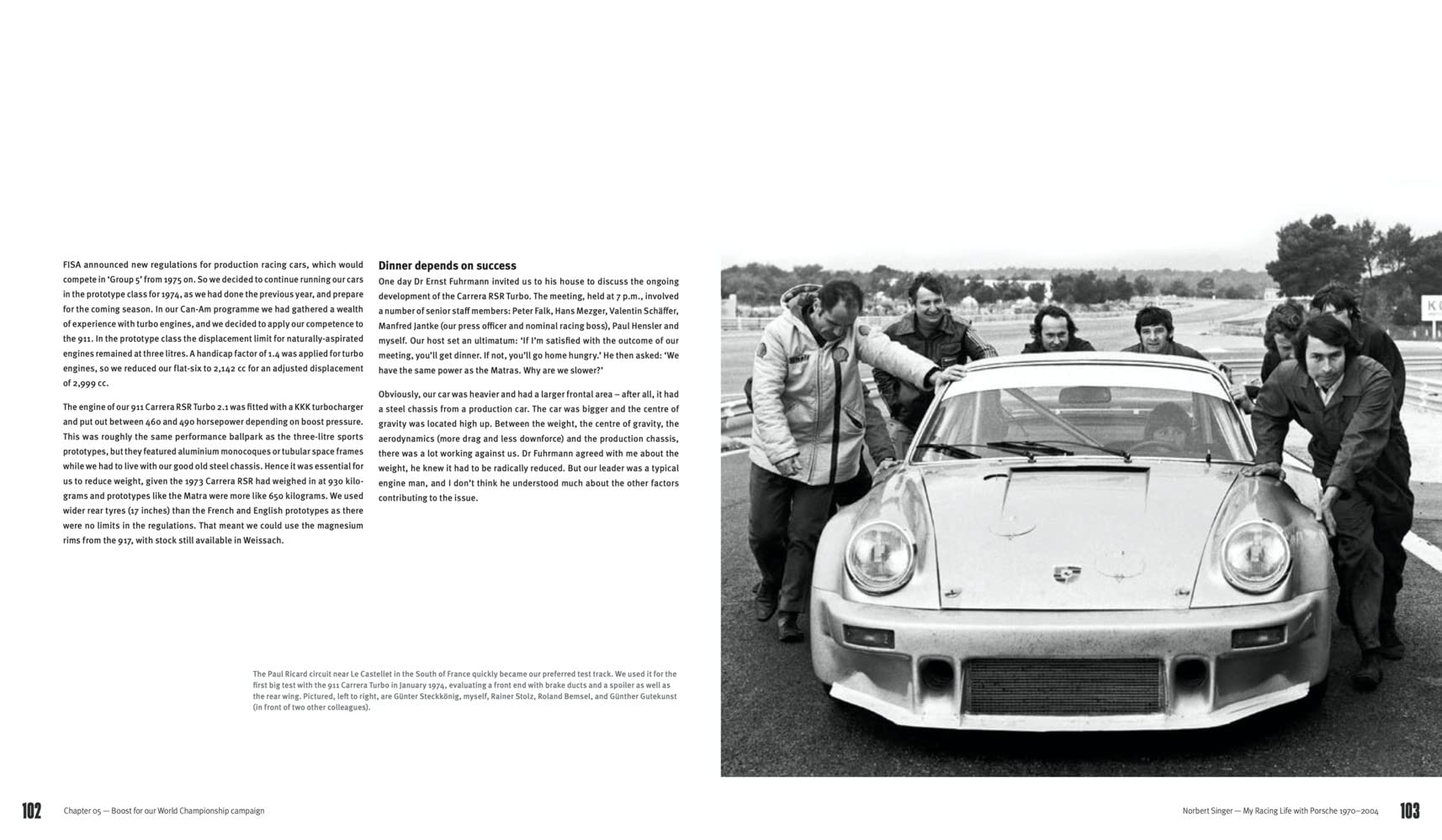 Norbert Singer – My Racing Life with Porsche 1970–2004
