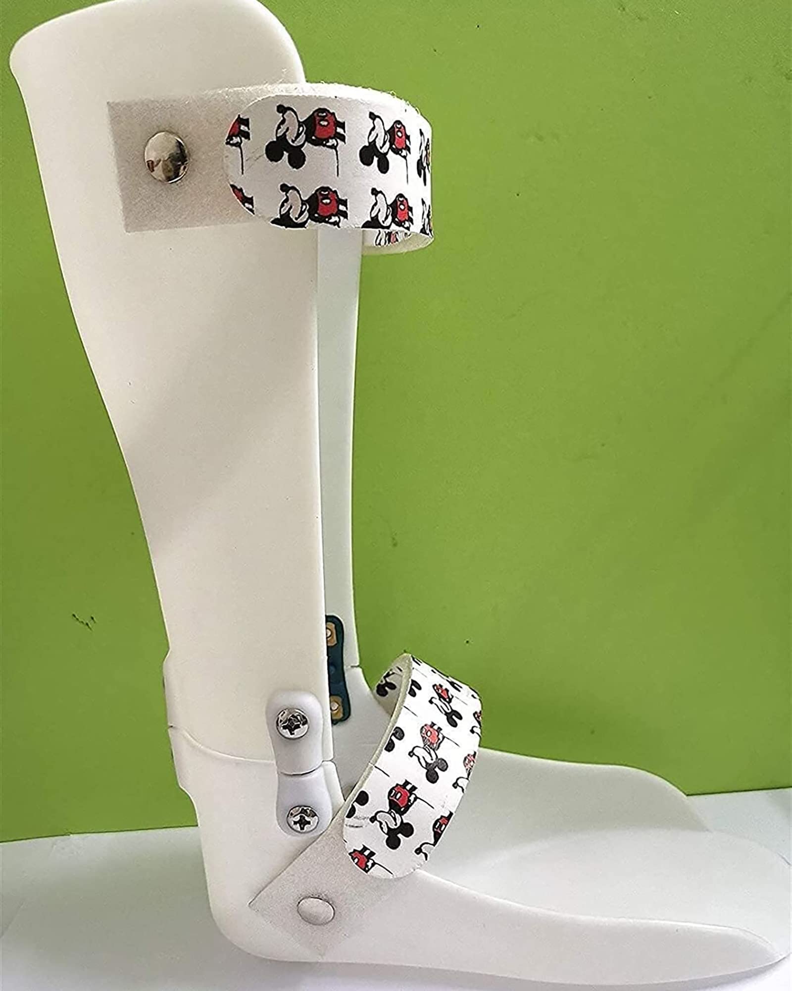 Ortesis de caída del pie para niños, inmovilizador, fascitis plantar, férula nocturna, soporte para articulación del tobillo, bota elástica para aliviar el dolor, L (L)