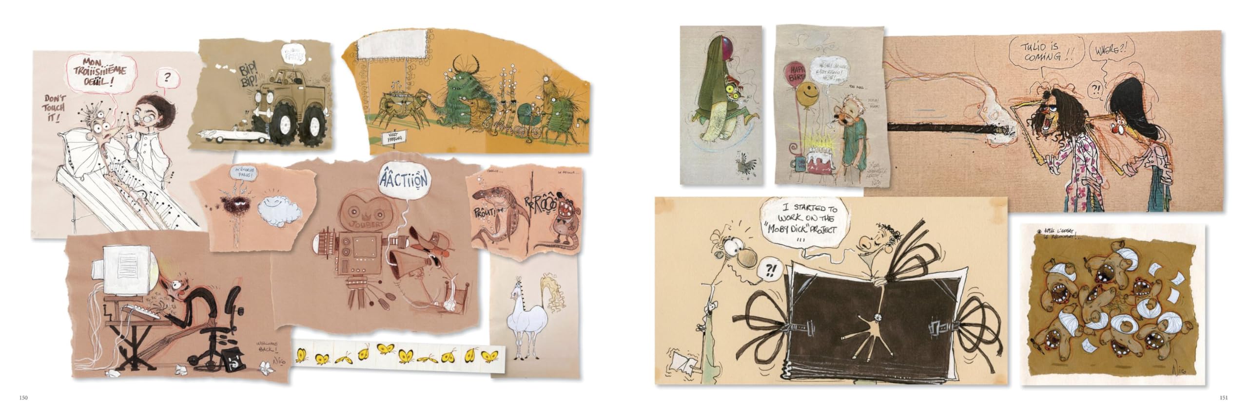 The Art of Nico Marlet: Boisterous Beasts & Deadly Dragons