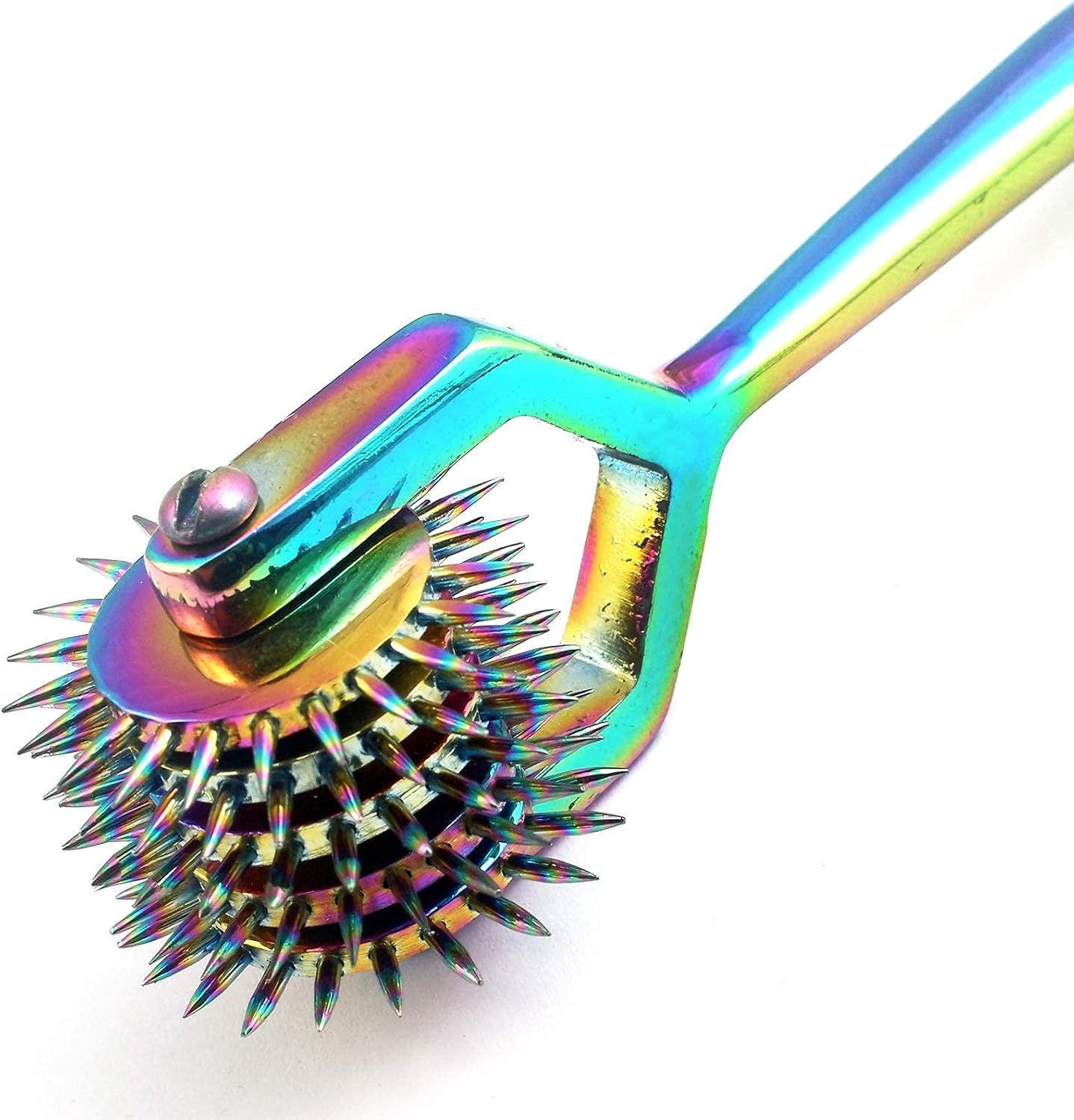DDP Set Of 3 Wartenberg Pin Wheel Pinwheel 3, 5, & 7 Head Diagnostic Multi Color Rainbow