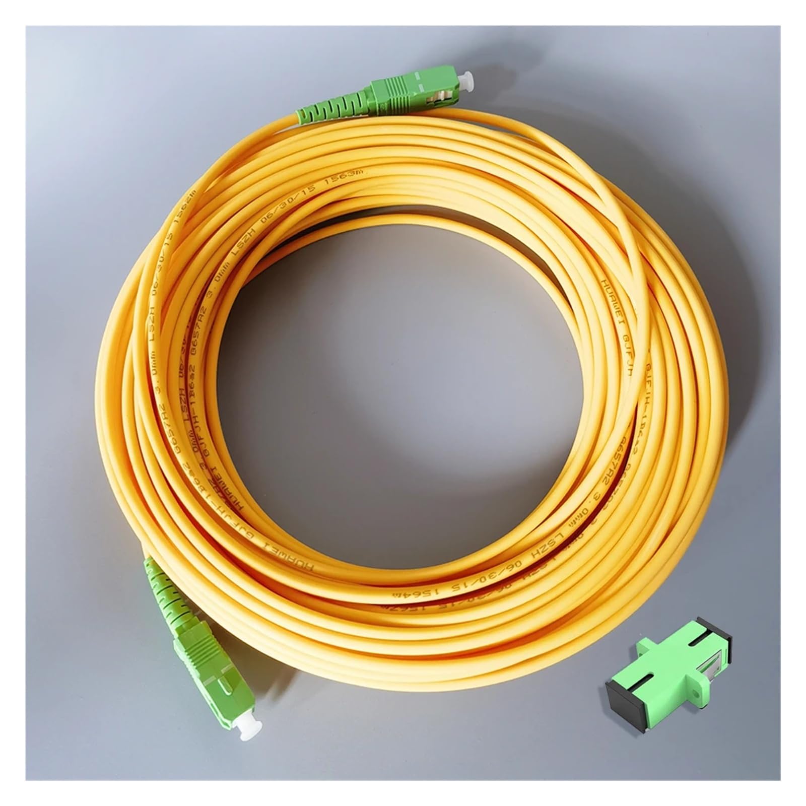Cavo patch simplex SC/APC in fibra monomodale
