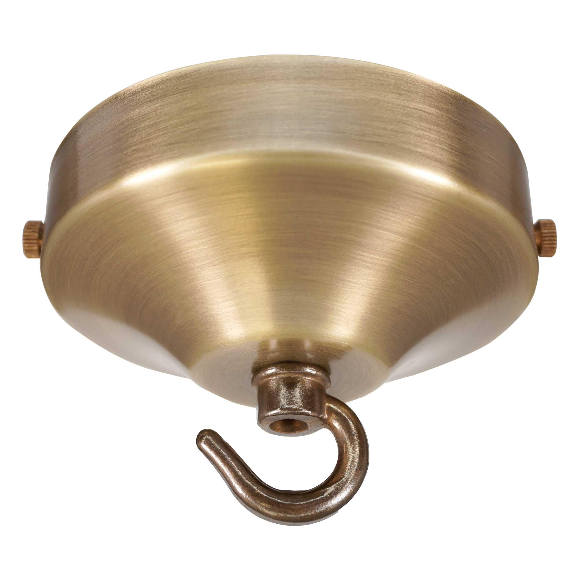 ElekTek 100mm Light Fitting Lamp Kit with Strap Bracket with Hook