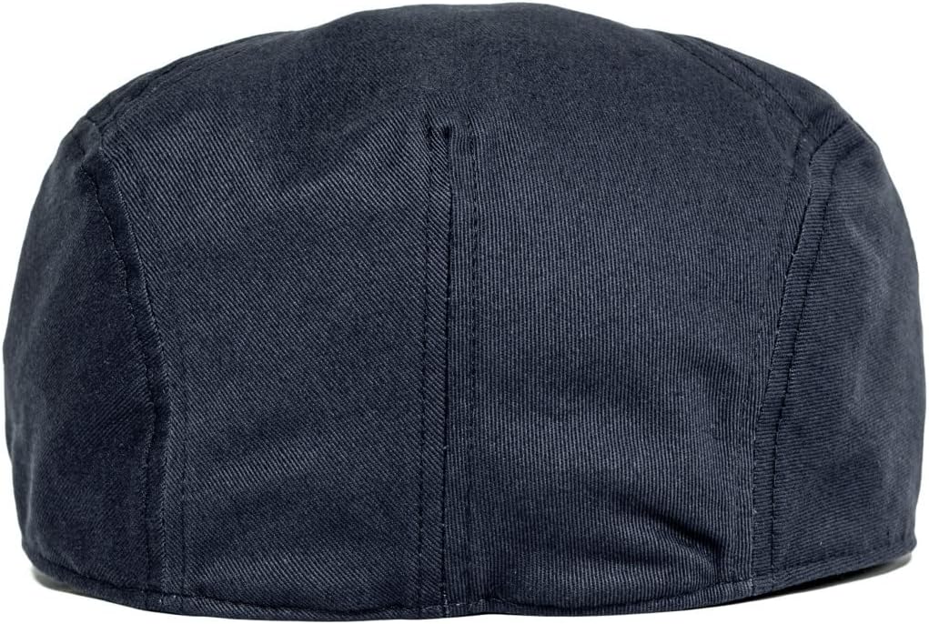 BOTVELA Men Cotton Twill Newsboy Flat Ivy Driving Hat Fitted Cap - Image 4