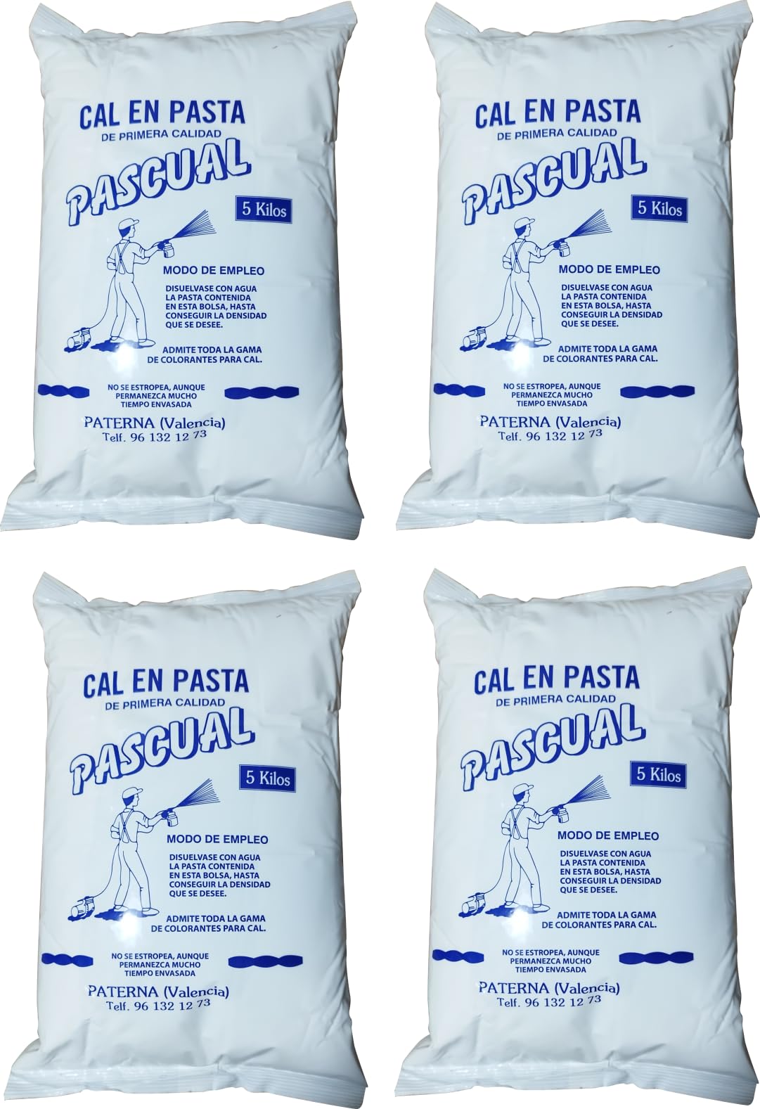 Cal En Pasta Blanqueamiento (4, Bolsa, 5 Kg)