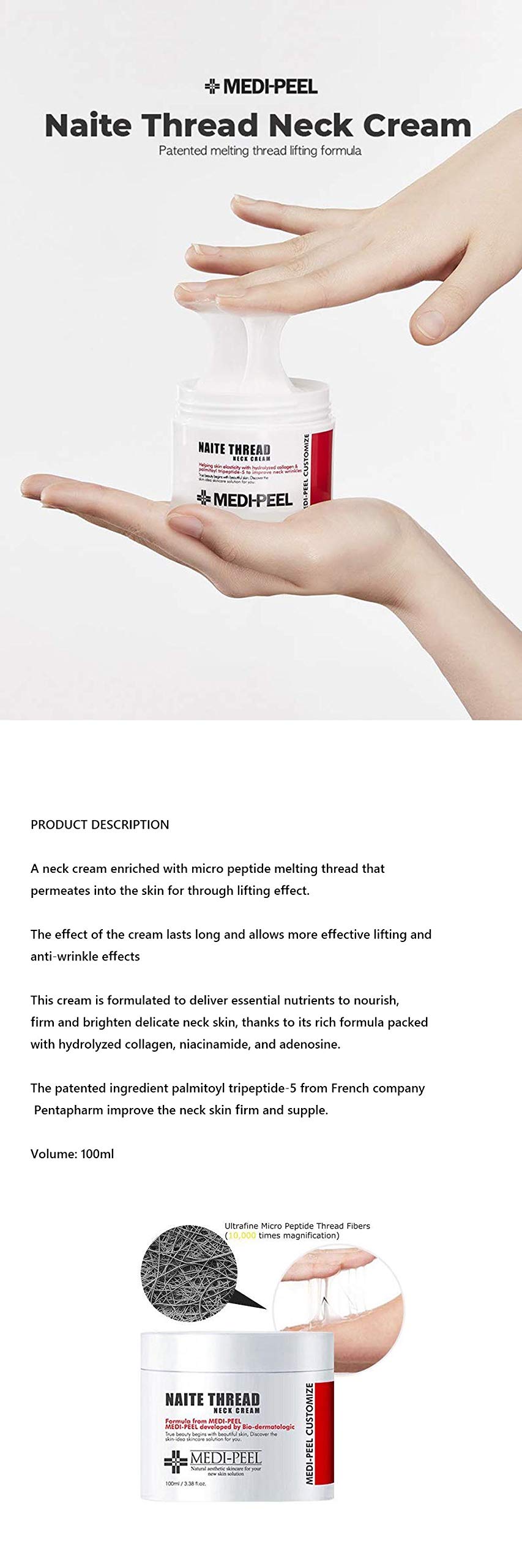 Medi-Peel Naite Thread Neck Cream 100ml