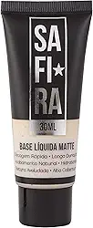 Safira Base Líquida Matte Linha Basic N 01 Clara Bs68099