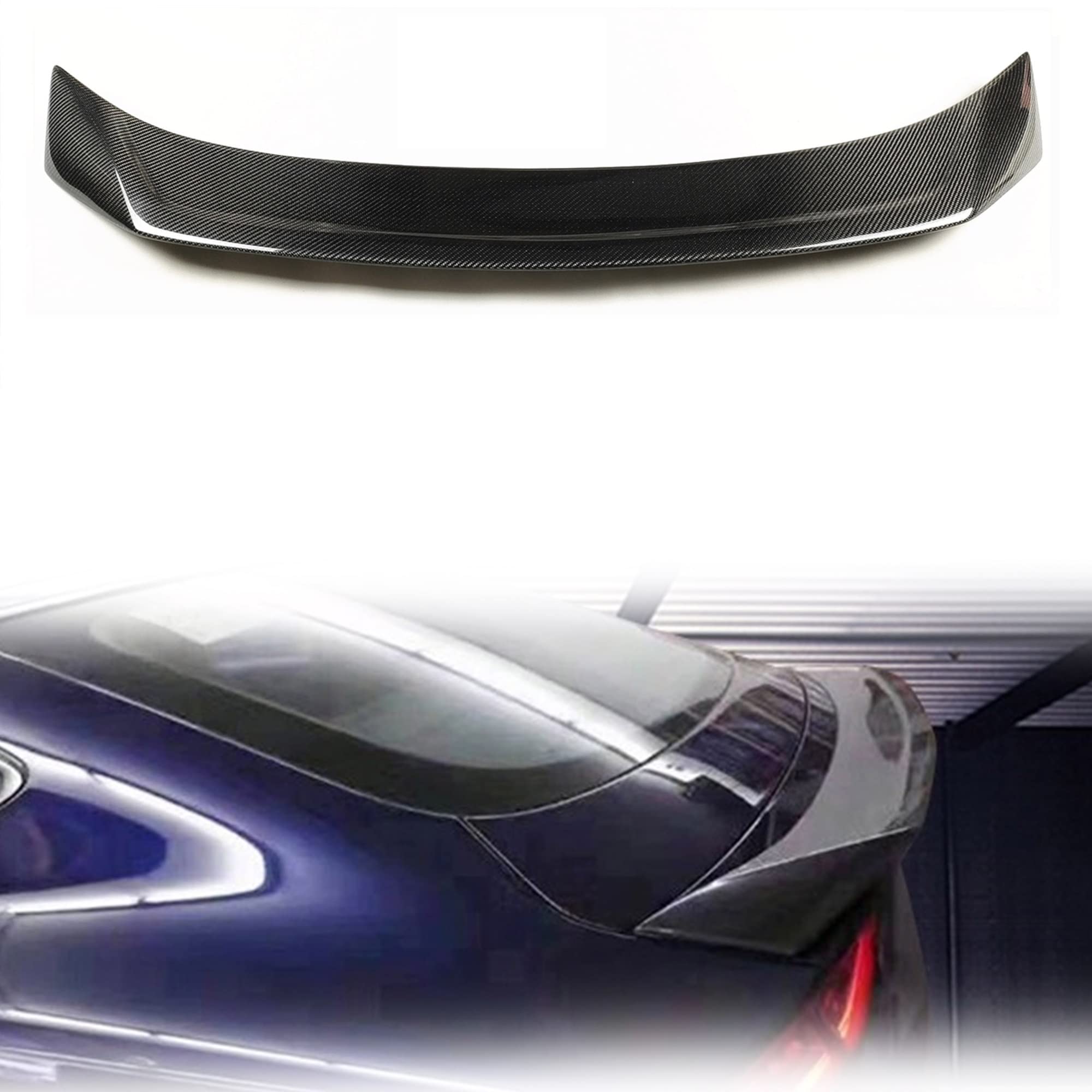 Aileron arrière carbone Audi A7 style sportif pour sorties et conduite quotidienne