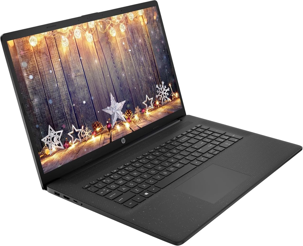 HP 17.3" Business Laptop Computer, 16GB RAM 512GB SSD, 10-Core Intel Core i5 Processor, Intel Xe Graphics, Copilot AI, Windows 11, Numeric Keypad, PLUSERA Earphones & 8-in-1 Hub Included, Jet Black image 3