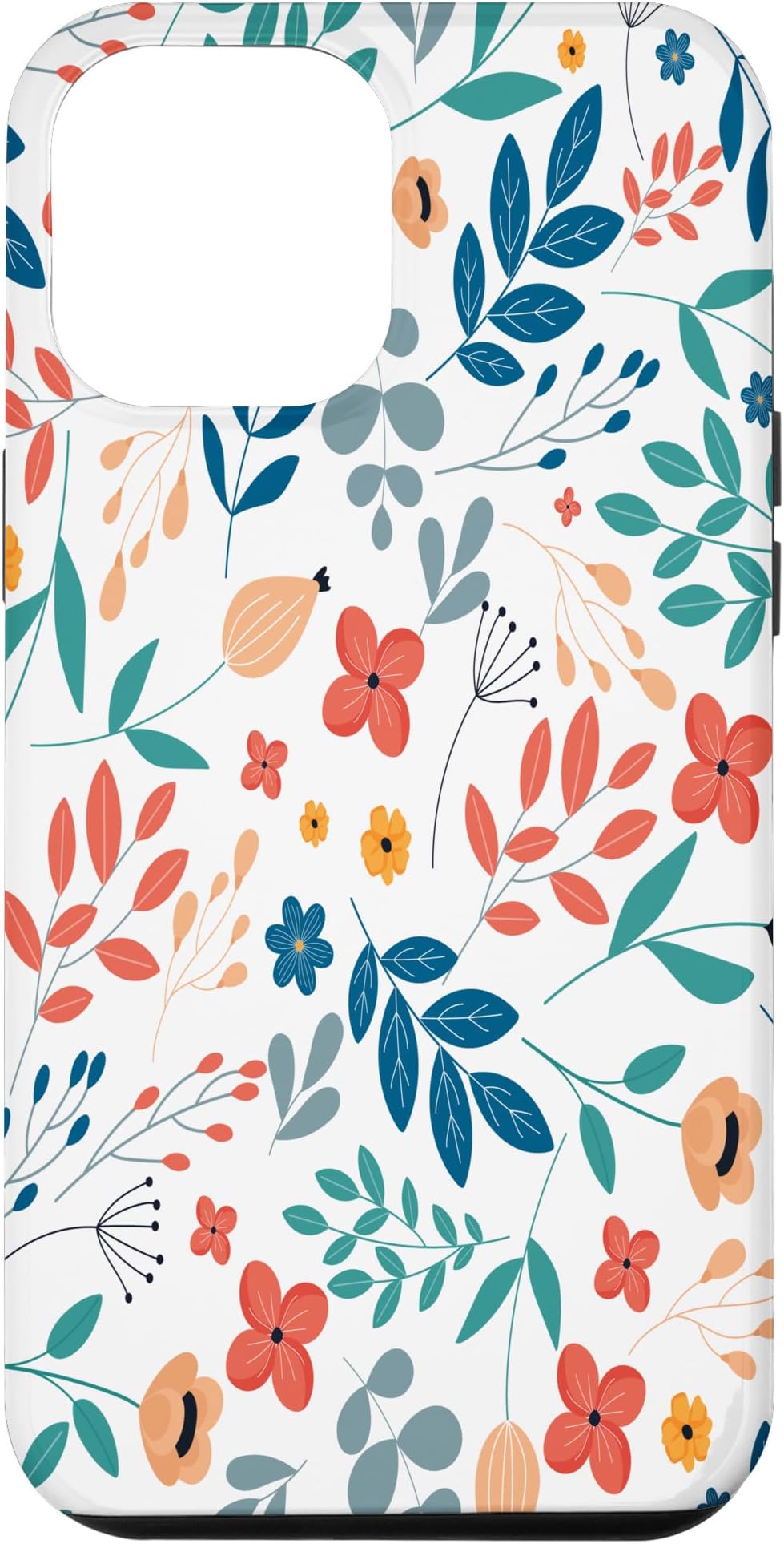 iPhone 14 Pro Max Design Gift Beautiful Pattern Floral Colorful Flowers Deco Case