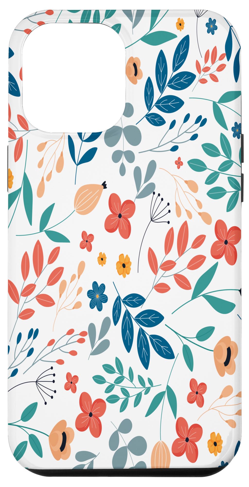 iPhone 14 Pro Max Design Gift Beautiful Pattern Floral Colorful Flowers Deco Case