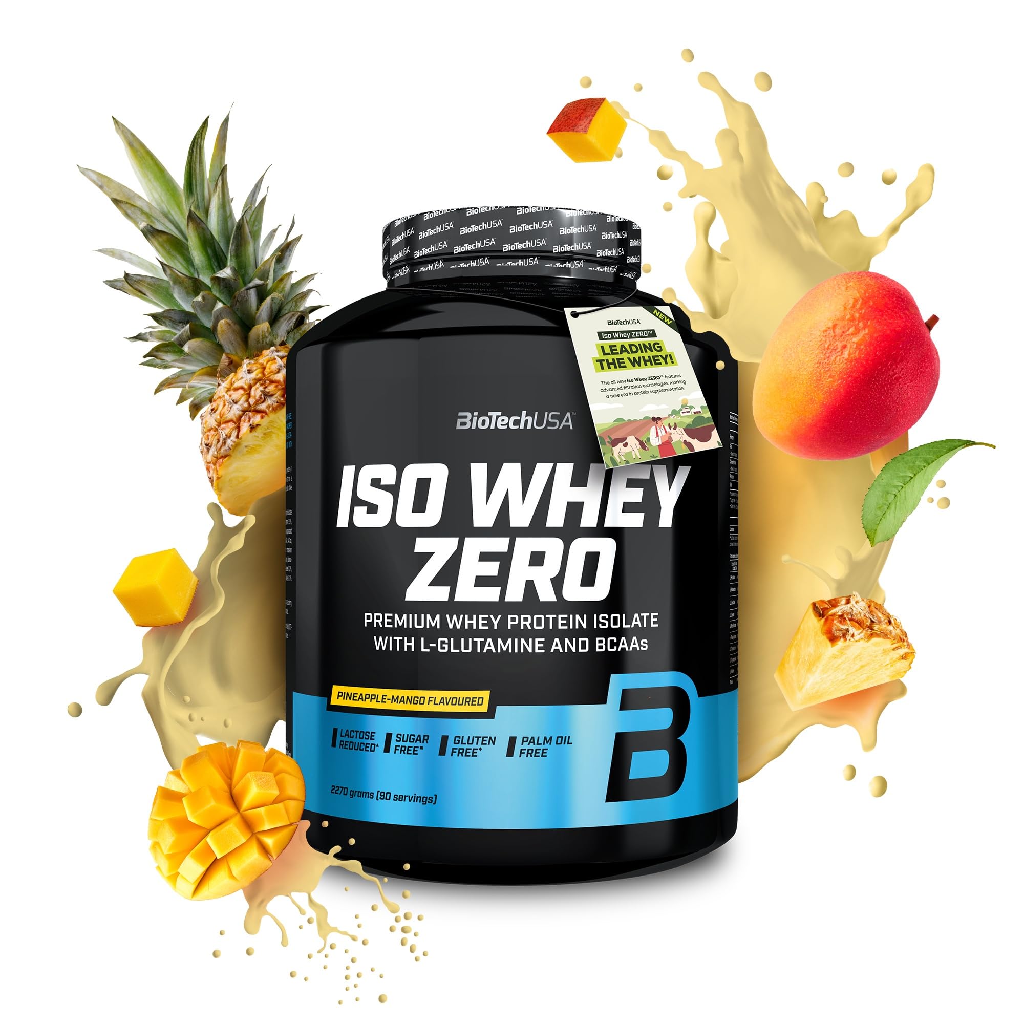 Biotech USA Iso Whey Zero 2.27kg Pineapple Mango by BiotechUSA