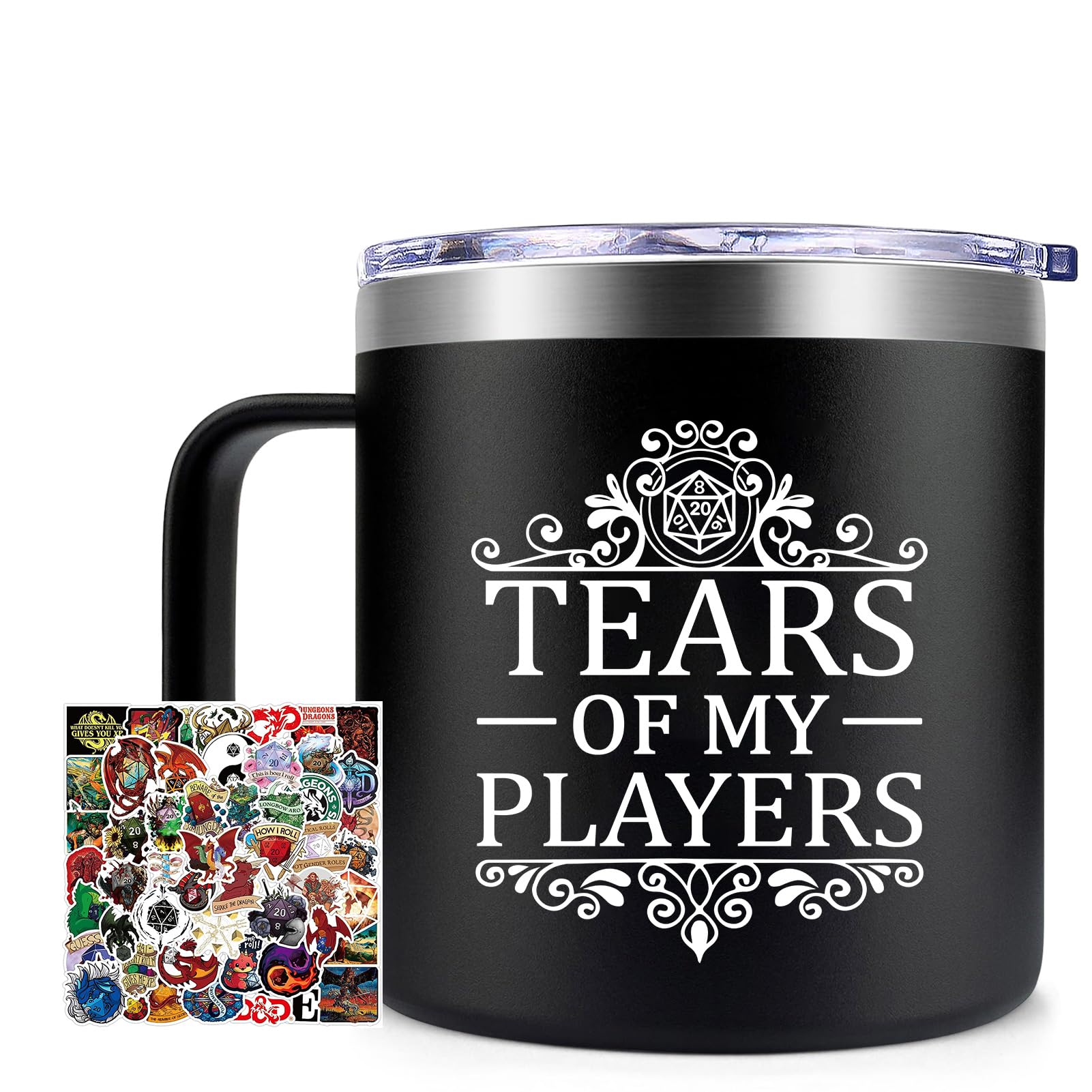 „Dungeon Mom“ Make-up-Tasche – Geschenk Für Gamer-Mütter, 22,9 X 17,8 Cm, Aus Wasserdichtem Polyester