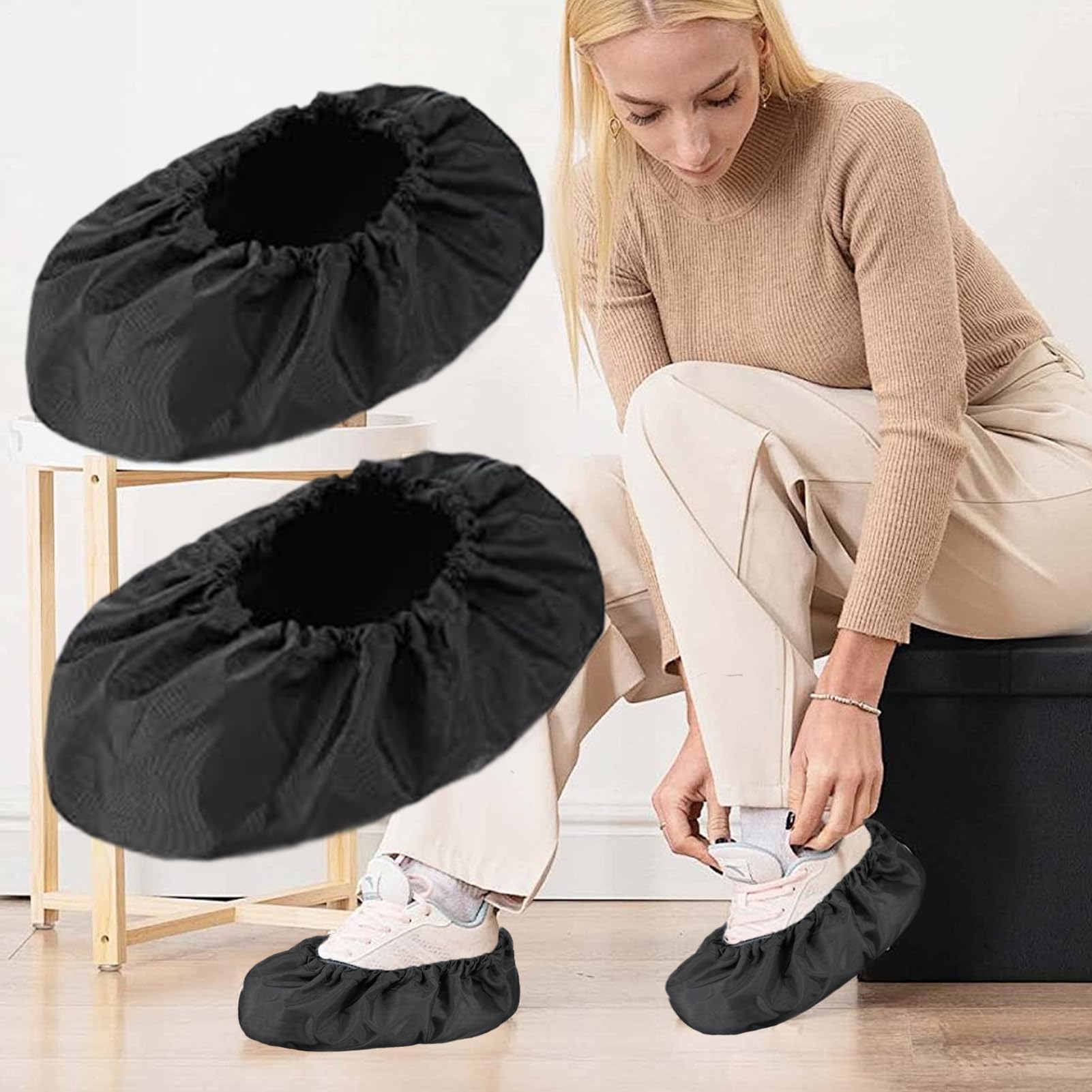 Ensemble de housses de bottes de marche – Protection imperméable antidérapante pour chaussures médicales | Aide à la mobilité quotidienne – Accessoires de soutien intérieur et extérieur avec