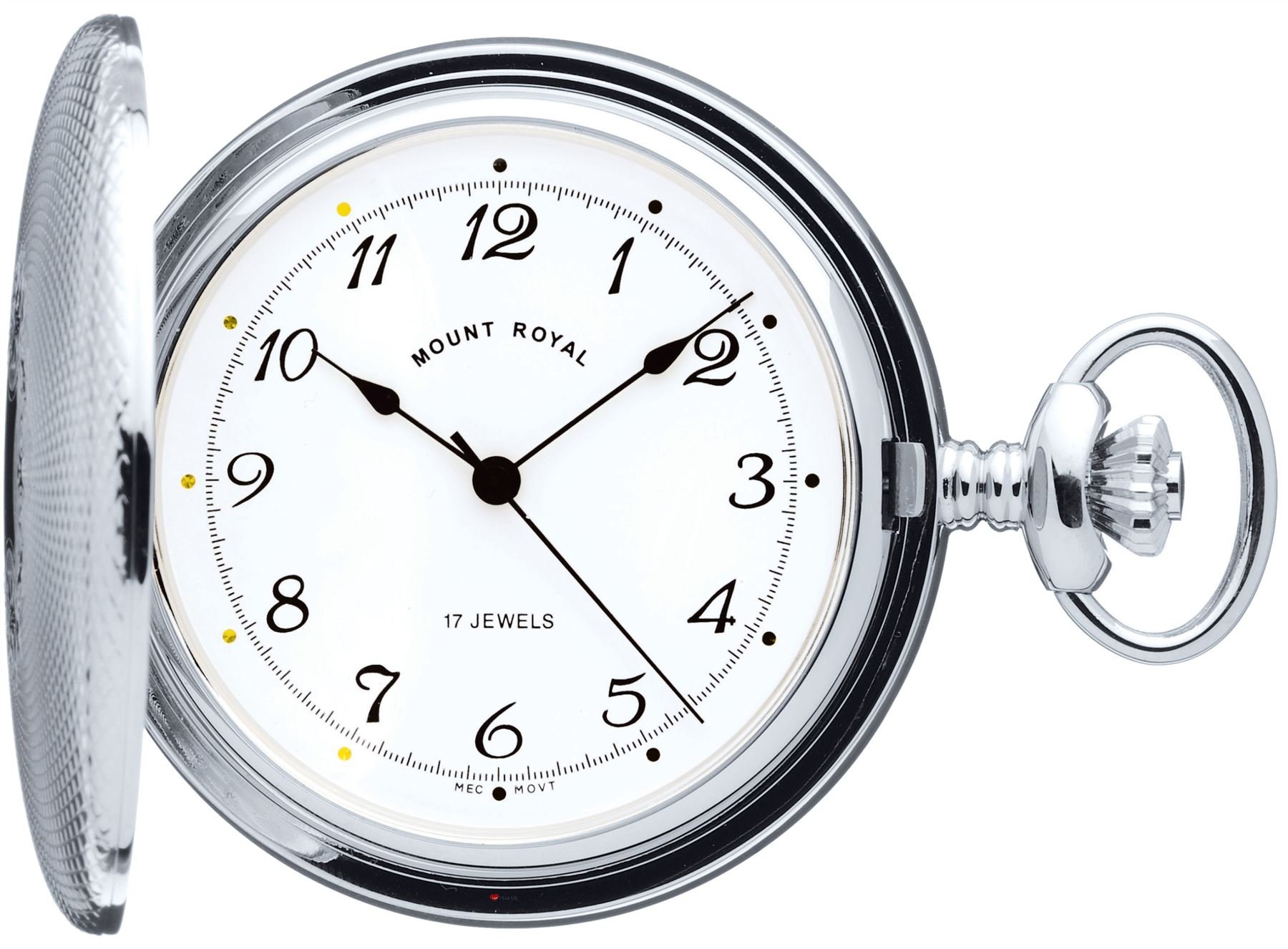 Reloj de bolsillo de 17 joyas con cadena Albert, la combinación perfecta de tradición y estilo 6
