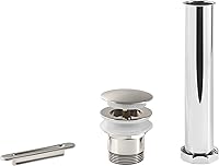 Vista 2 de American Standard 1582000.295 Kit de drenaje y desbordamiento, níquel cepillado