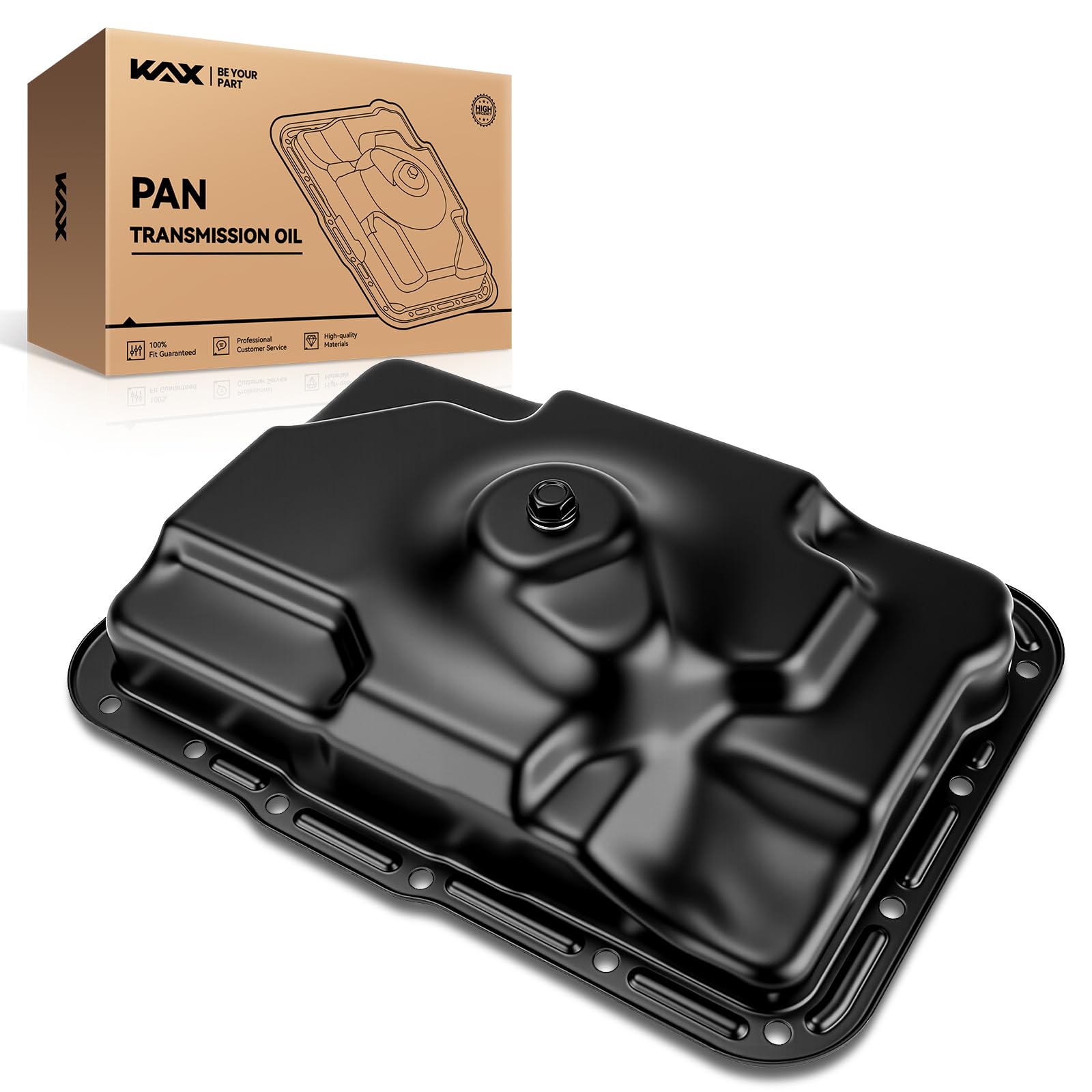 KAX 265-831 Transmission Oil Pan Replacement for 5R55E, 4R55E, 4R44E, A4LD, Ford Explorer 1991-2001, Explorer Sport Trac 2001-2005, Bronco II 1985-1990, Ranger 1985-2007